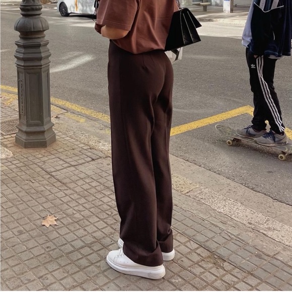 Full Length Pant Taupe Brown - Picture 6 of 9